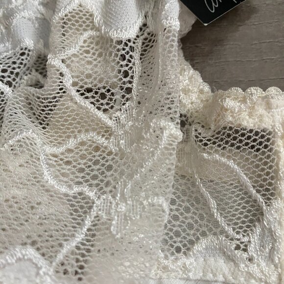 NWT Ivory Lacy Underwire Bra - 42 E Large European Bra - Picture 5 of 10